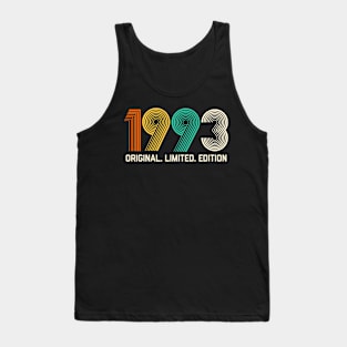 Vintage 1993 Birthday Retro 1993 For Men Women born in 1993 Tank Top